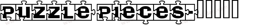 Puzzle Pieces字体转换